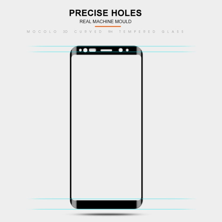 mocolo 0.33mm 9H 3D Curved Full Screen Tempered Glass Film for Galaxy S9