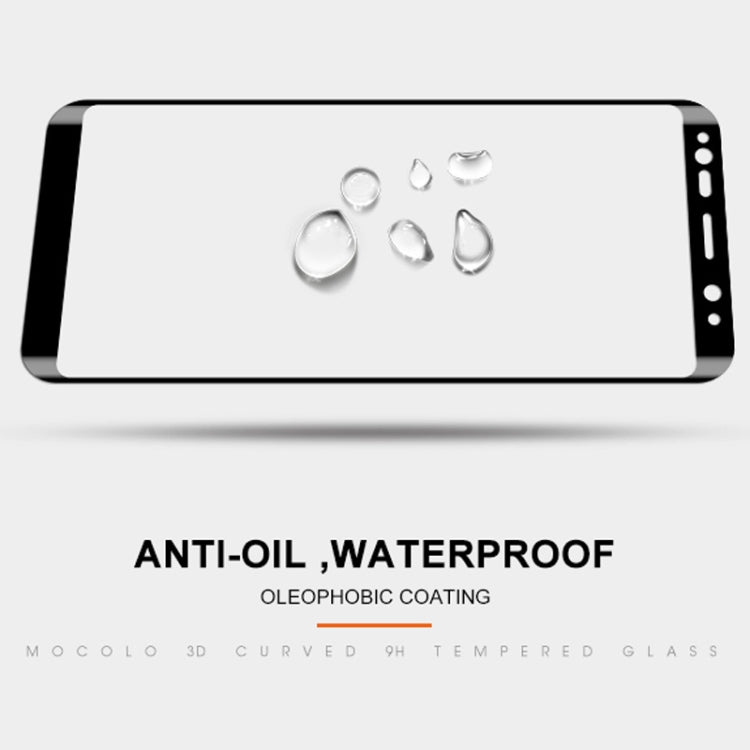 mocolo 0.33mm 9H 3D Curved Full Screen Tempered Glass Film for Galaxy S9