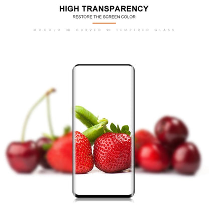 mocolo 0.33mm 9H 3D Round Edge Tempered Glass Film for Galaxy S10, Fingerprint Unlock Is Not Supported