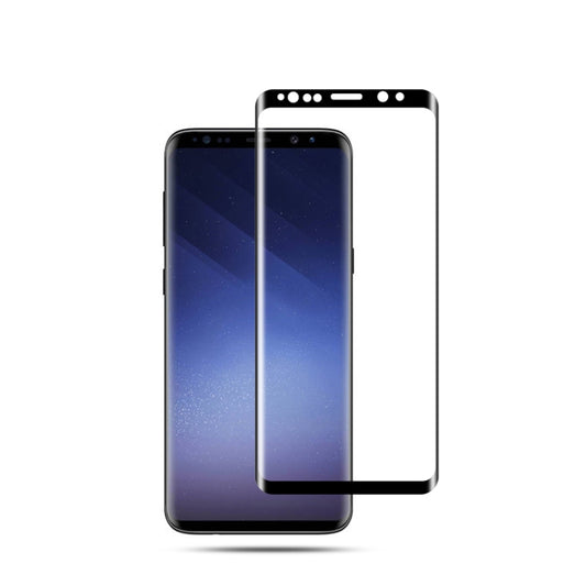 mocolo Full Glue 0.33mm 9H 3D Round Edge Tempered Glass Film for Galaxy S9+