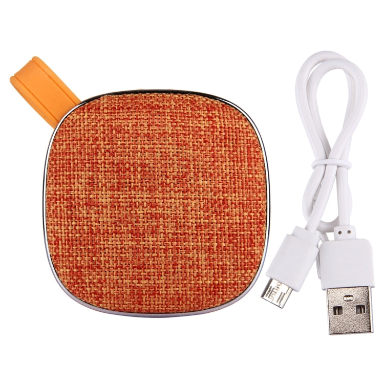 X25 Portable Fabric Design Bluetooth Stereo Speaker with Built-in MIC, Support Hands-free Calls & TF Card & AUX IN, Bluetooth Distance: 10m