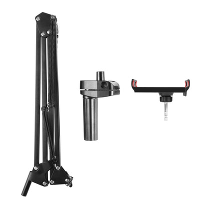 PULUZ Live Broadcast Desktop Articulating Arm Holder with Tablet Clamp