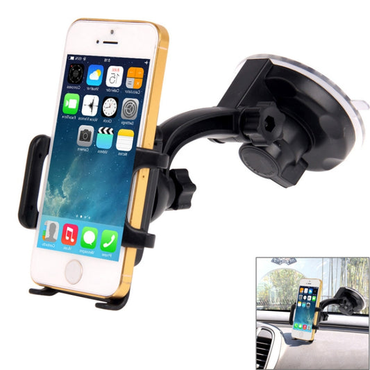 Universal 360 Degree Rotation Suction Cup Car Holder / Desktop Stand for iPhone, Galaxy, Sony, Lenovo, HTC, Huawei, and other Smartphones of Width: 4.5cm - 7.4cm, Car Holder