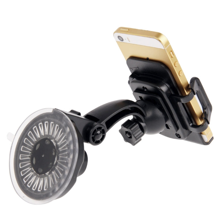 Universal 360 Degree Rotation Suction Cup Car Holder / Desktop Stand for iPhone, Galaxy, Sony, Lenovo, HTC, Huawei, and other Smartphones of Width: 4.5cm - 7.4cm, Car Holder