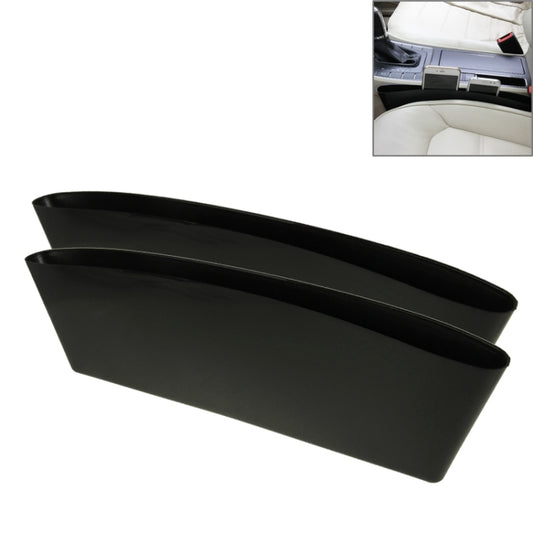 2 PCS Car Seat Gap Organizer, Black