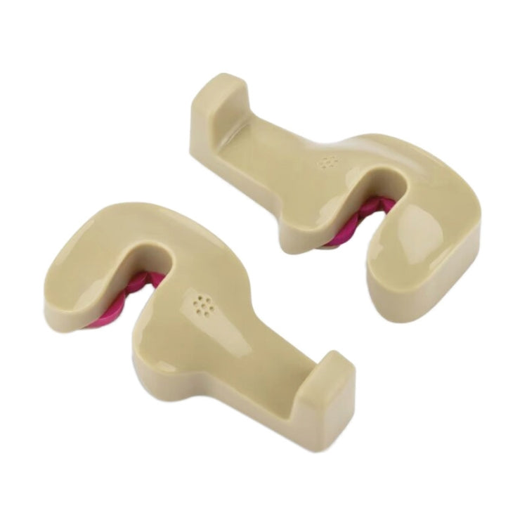 1 Pair Hidden Type Car Hook, Hidden Type Car Hook(Black), Hidden Type Car Hook(Khaki)