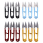 12 PCS Iron & Steel Thread Clippers , Size: 110 x 25 x 0.8mm, S-ETP-0901F, S-ETP-0901H