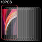 10 PCS for iPhone SE & 5 & 5S & 5C 0.26mm 9H Surface Hardness 2.5D Explosion-proof Tempered Glass Screen Film, 10pcs