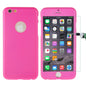 Ultra-slim 360 Degrees Full Protection Solid Color Combination Case with Exclusive Tempered Glass Film for iPhone 6