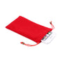 Universal Leisure Cotton Flock Cloth Carry Bag with Lanyard for iPhone 6 Plus, iPhone 6S Plus, Galaxy Note 8, Galaxy S6 edge Plus / A8 / Note 5 / Note 4 / Galaxy Mega 6.3 / i9200