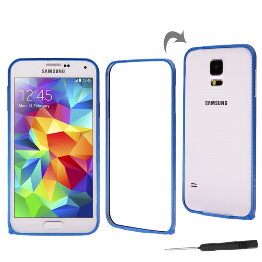 Ultra Light Detachable Premium Metal Frame with Screwdriver & Screw for Samsung S5 / G900
