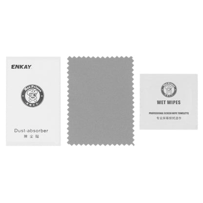 ENKAY Hat-Prince for Galaxy S8 + / G9550 0.26mm 9H Surface Hardness 3D Explosion-proof Full Screen Curved Heat Bending Tempered Glass Color Screen Film