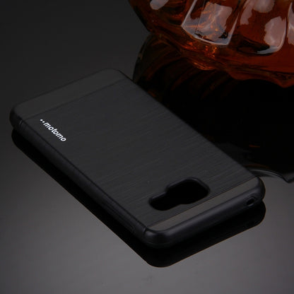 MOTOMO for Galaxy A7 (2016) / A710 Brushed Texture Metal + TPU Protective Case, For Galaxy A7 (2016) / A710