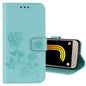 For Galaxy J3 (2017) / J330 (EU Version) Roses Pressed Flower Pattern Horizontal Flip Leather Case with Holder & Card Slots & Wallet