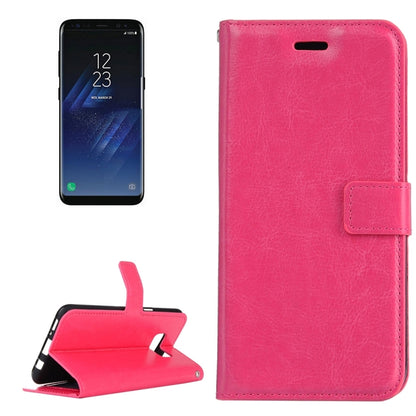 For Galaxy S8 Retro Crazy Horse Texture Horizontal Flip Leather Case with Holder & Card Slots & Wallet & Photo Frame, For Galaxy S8, For Samsung Galaxy S8, Galaxy S8