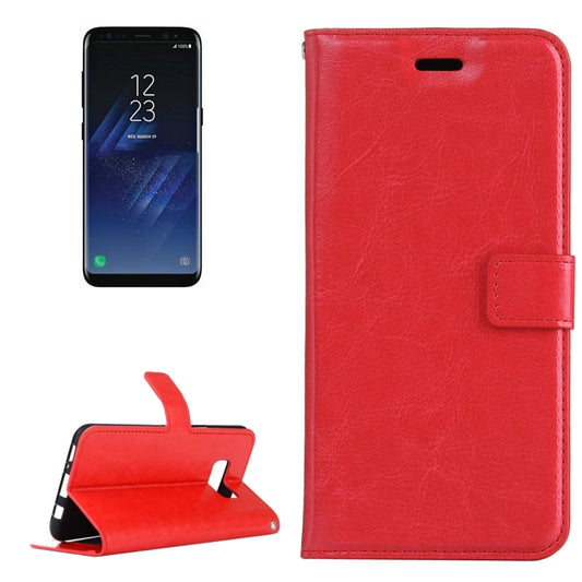 For Galaxy S8 Retro Crazy Horse Texture Horizontal Flip Leather Case with Holder & Card Slots & Wallet & Photo Frame, For Galaxy S8, For Samsung Galaxy S8, Galaxy S8