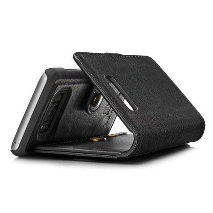 DG.MING for Galaxy S8 Crazy Horse Texture Horizontal Flip Detachable Magnetic Protective Case with Holder & Card Slots & Wallet, Galaxy S8