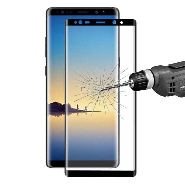 ENKAY Hat-Prince for Galaxy Note 8 0.26mm 9H Surface Hardness 3D Explosion-proof Full Screen Curved Tempered Glass Screen Film
