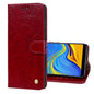 Business Style Oil Wax Texture Horizontal Flip Leather Case for Samsung Galaxy A9 (2018) / A9s, with Holder & Card Slots & Wallet c