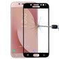For Galaxy J7 (2017) (EU Version) 0.26mm 9H Surface Hardness 2.5D Curved Silk-screen Full Screen Tempered Glass Screen Protector, For Galaxy J7 (2017) (EU Version)