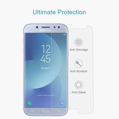 10 PCS For Galaxy J5 (2017) (EU Version) 0.26mm 9H Surface Hardness 2.5D Explosion-proof Non-full Screen Tempered Glass Screen Film, For Galaxy J5 (2017) (EU Version)(10 PCS)
