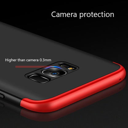 GKK for Galaxy S8 PC Three - paragraph Shield 360 Degrees Full Coverage Protective Case Back Cover