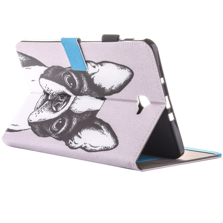 For Galaxy Tab A 10.1 (2016) / T580  Horizontal Flip Pattern Leather Case with Holder & Card Slots & Pen Slot, SAS2821A, SAS2821B, SAS2821C, SAS2821D, SAS2821E, SAS2821F, SAS2821G, SAS2821H