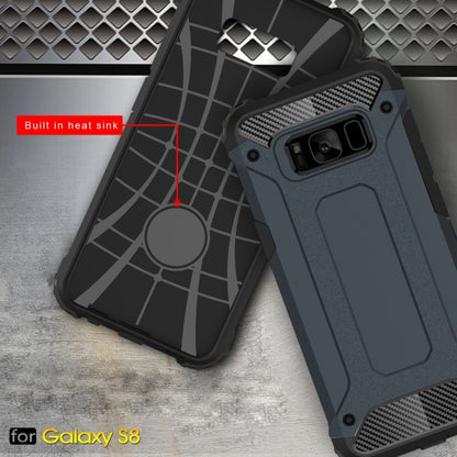 For Galaxy S8 Rugged Armor TPU + PC Combination Case