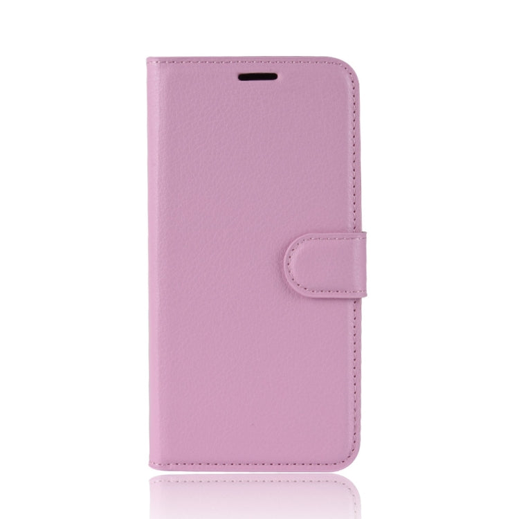 Litchi Texture Horizontal Flip Leather Case for Galaxy A70, with Wallet & Holder & Card Slots, For Galaxy A70