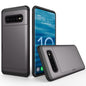 Shockproof Rugged Armor Protective Case for Galaxy S10+, with Card Slot