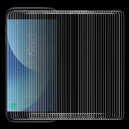 100 PCS 0.26mm 9H 2.5D Tempered Glass Film for Galaxy J4 (2018), Galaxy J4 (2018)(100 PCS)