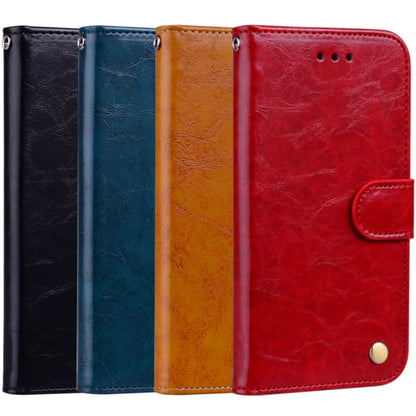 For Samsung Galaxy J5 (2017) / J530 (EU Version) Business Style Oil Wax Texture Horizontal Flip Leather Case with Holder & Card Slots & Wallet