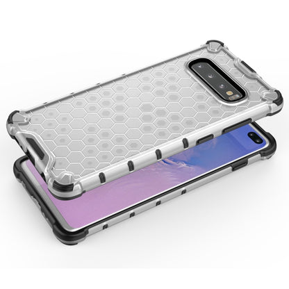 Honeycomb Shockproof PC + TPU Case for Galaxy S10+, For Galaxy S10+