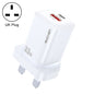 WK WP-U140 33W Power Series USB+USB-C/Type-C Fast Charger, Specifications: UK Plug, 33W UK Plug