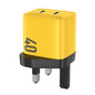 WK WP-U128 40W Dual USB-C/Type-C Interface Gallium Nitride Charger,Specifications: UK Plug, UK Plug