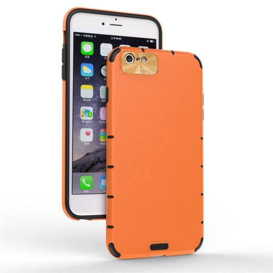 For iPhone 6 Plus & 6s Plus  Shockproof Grain PC + TPU Case