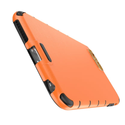 For iPhone 6 Plus & 6s Plus  Shockproof Grain PC + TPU Case