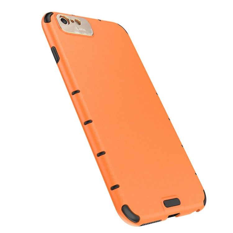 For iPhone 6 Plus & 6s Plus  Shockproof Grain PC + TPU Case