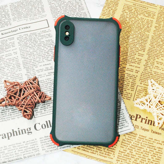 TPU + PC Four Corner Anti Falling Skin Protection Shell