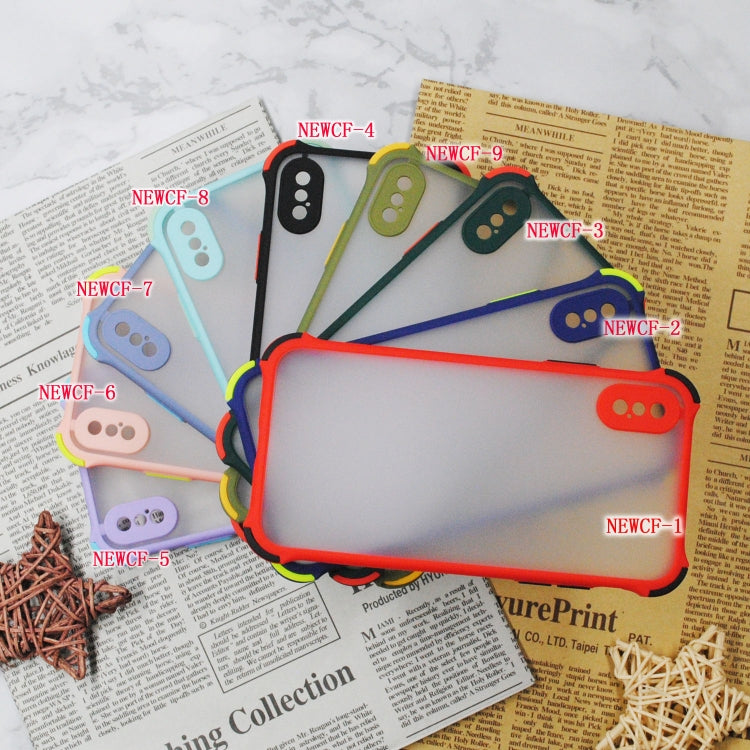TPU + PC Four Corner Anti Falling Skin Protection Shell