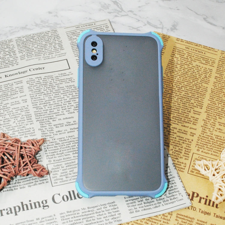 TPU + PC Four Corner Anti Falling Skin Protection Shell
