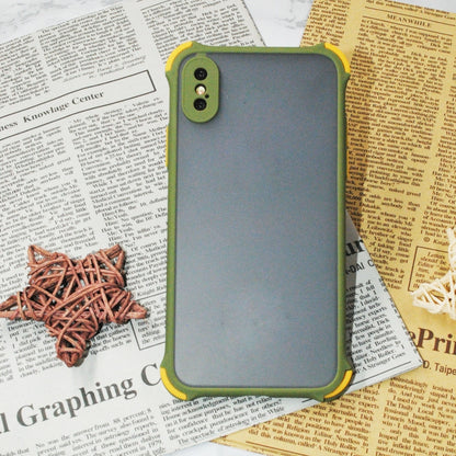 TPU + PC Four Corner Anti Falling Skin Protection Shell