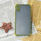 TPU + PC Four Corner Anti Falling Skin Protection Shell