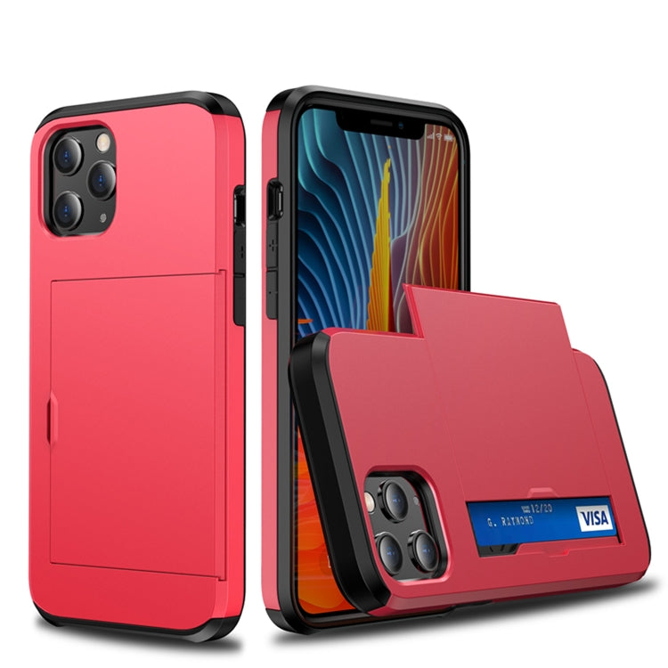 For iPhone 12 Pro Max 6.7 Shockproof Rugged Armor Protective Case with Card Slot