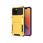 For iPhone 12 Pro / 12 Max Scratch-Resistant Shockproof Heavy Duty Rugged Armor Protective Case with Card Solt