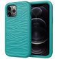 For iPhone 12 Pro / 12 Max Wave Pattern 3 in 1 Silicone+PC Shockproof Protective Case