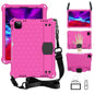 Honeycomb Design EVA + PC Material Four Corner Anti Falling Flat Protective Shell with Strap