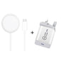 XJ-31 2 in 1 15W Magnetic Wireless Charger + PD 20W USB-C / Type-C Travel Charger Set for iPhone 12 Series