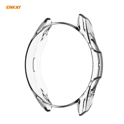 2 in 1 ENKAY Hat-Prince Transparent Soft TPU Case + 0.2mm 9H 2.15D Curved Edge Tempered Glass Film