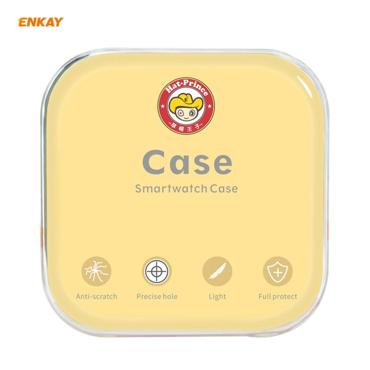 2 in 1 ENKAY Hat-Prince Transparent Soft TPU Case + 0.2mm 9H 2.15D Curved Edge Tempered Glass Film